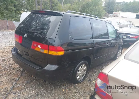 2004 Honda Odyssey Ex-L из США, поврежденный, VIN 5FNRL18924B004968